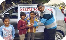 Children supported by Neeyat Foundation